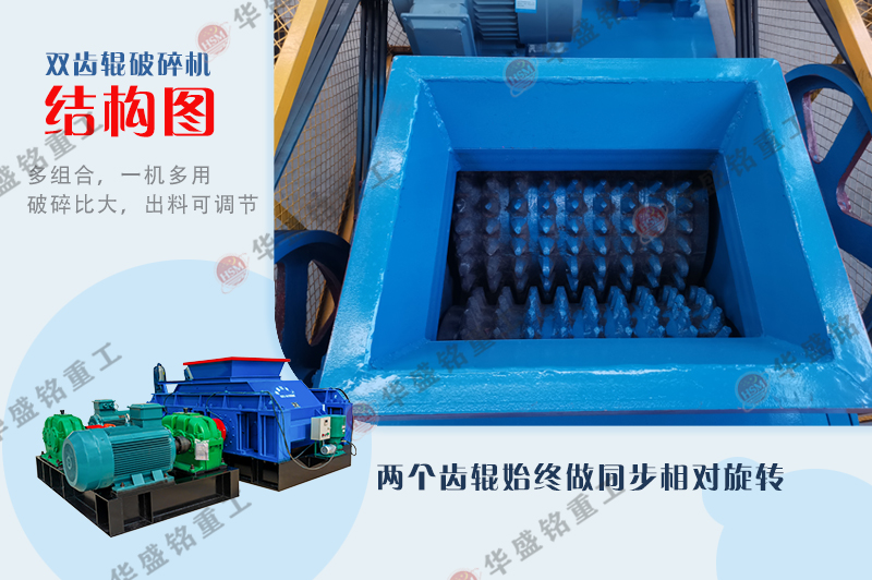 瀝青再生料破碎機結構圖